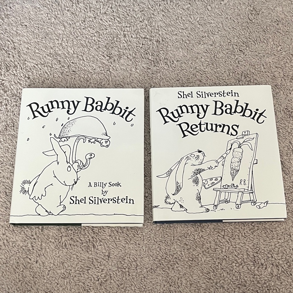 Runny Babbit Book Set by Shel Silverstein